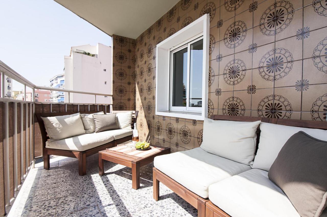 Sea & Wave Bailen Great Views Apartment Málaga Exteriör bild