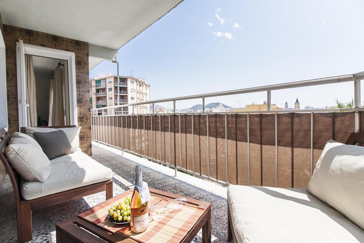 Sea & Wave Bailen Great Views Apartment Málaga Exteriör bild