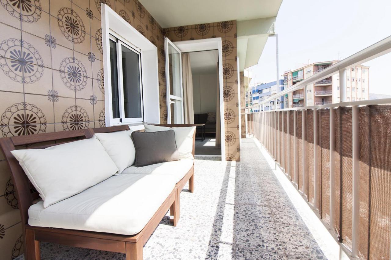 Sea & Wave Bailen Great Views Apartment Málaga Exteriör bild