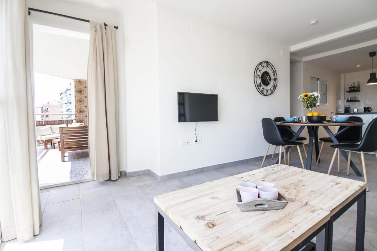 Sea & Wave Bailen Great Views Apartment Málaga Exteriör bild